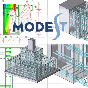 Modellazione, analisi lineari e design di strutture in c.a. con ModeSt e Xfinest