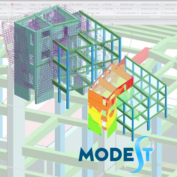 Design di strutture in c.a. in accordo alle NTC2018 e Circolare Applicativa con ModeSt