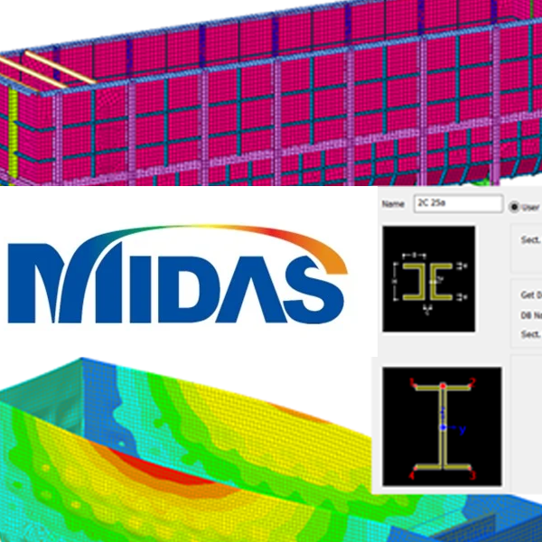 Design di strutture dissipative in acciaio con Midas