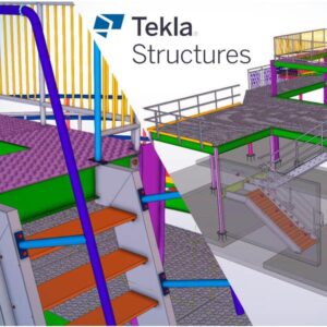 Modellazione Scale e Parapetti con Tekla Structures