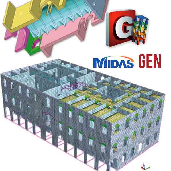 Analisi di vulnerabilità in ambito non lineare di edifici storici in muratura con Midas