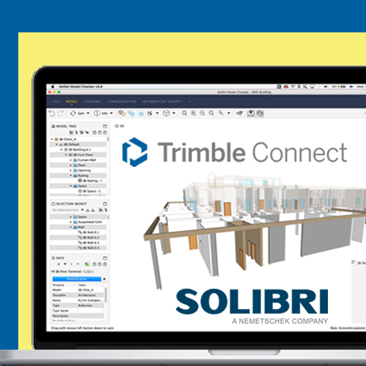 Interazione BIM tra Solibri e Trimble Connect
