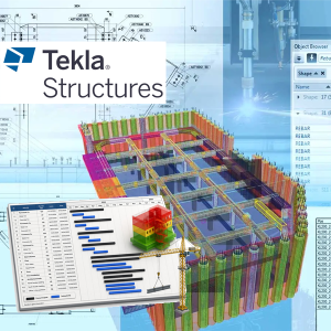 Strumenti di pianificazione e controllo dell'avanzamento della costruzione (4D) in Tekla Structures