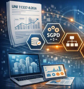 Corso UNI 11337-8:2026 e certificazione SGPD: l’evoluzione dell’SGBIM tra requisiti, conformità e adeguamento | 12- 26 novembre 2026